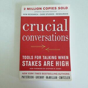 Crucial Conversations by Joseph Grenny self help book